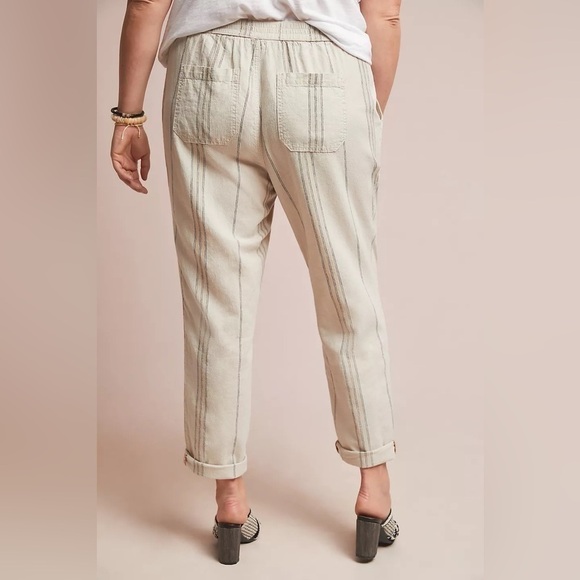 ANTHROPOLOGIE Seashore Striped Pants - Picture 9 of 16